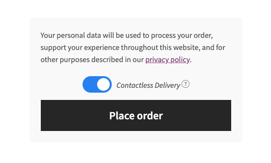 Permalink to WooCommerce Contactless Delivery